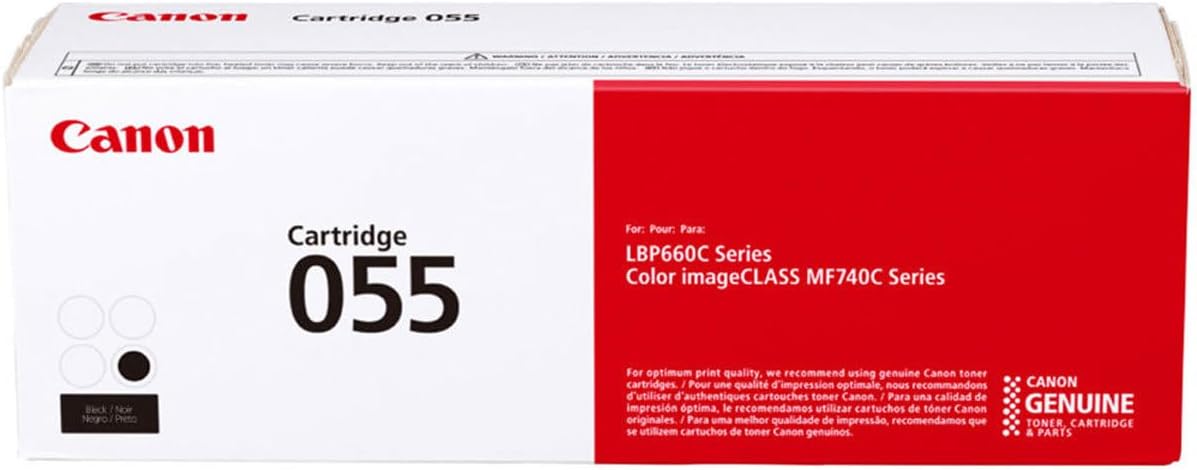 Canon CRG 055 Standard Capacity Toner Cartridge for MF743 & MF741 Printers